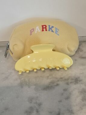 New PARKE Peel Claw Clip & Pouch Summerland Drop *SOLD OLD*